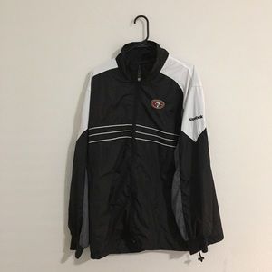 Old school San Francisco 49ers windbreaker